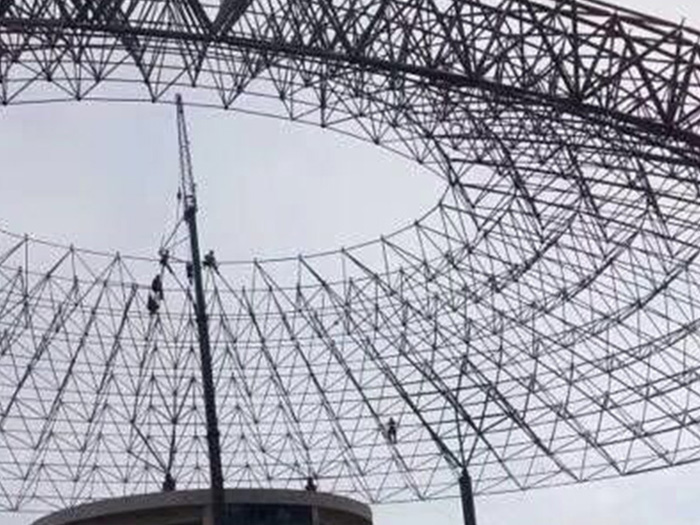 丽水篮球馆球形网架厂家价格